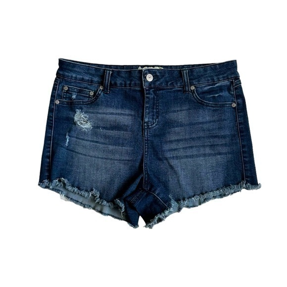 Altar'd State Pants - Altar’d State High Rise Cut off Denim Shorts